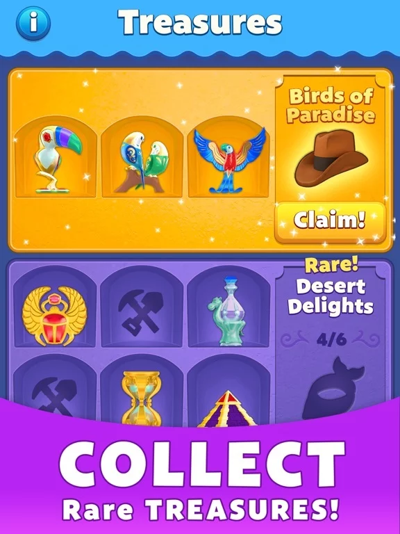 Изображение игры: Treasure Party: Puzzle Fun!