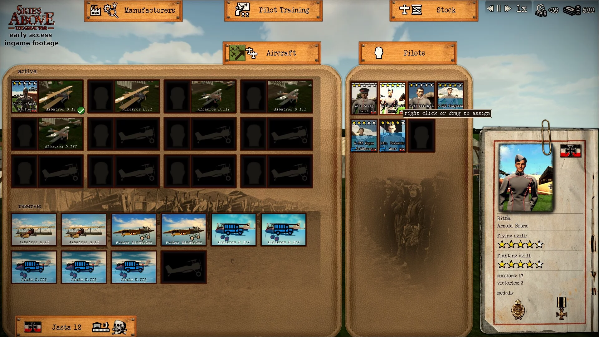 Изображение игры: Skies above the Great War