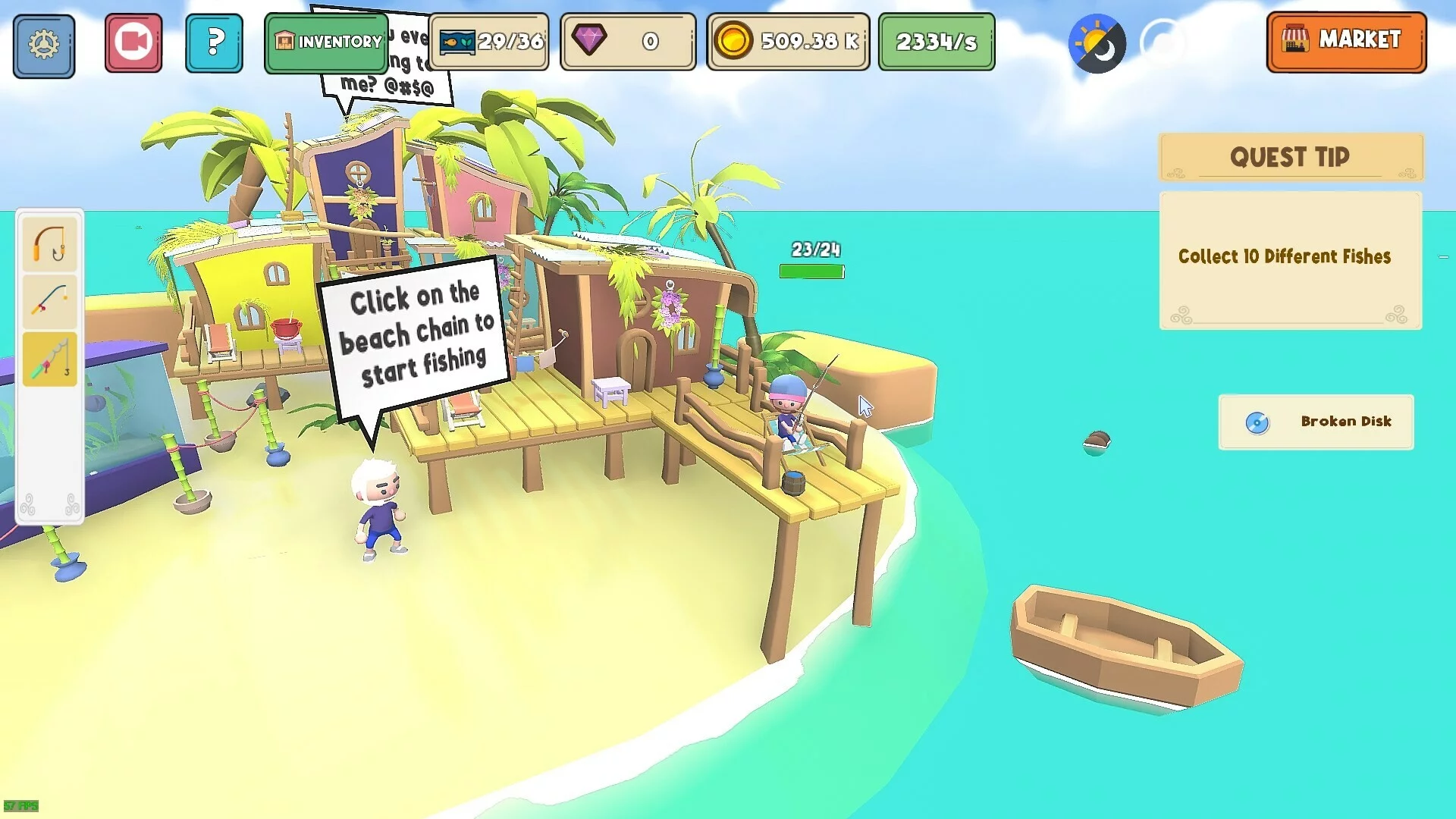 Изображение игры: Cozy Island Idle
