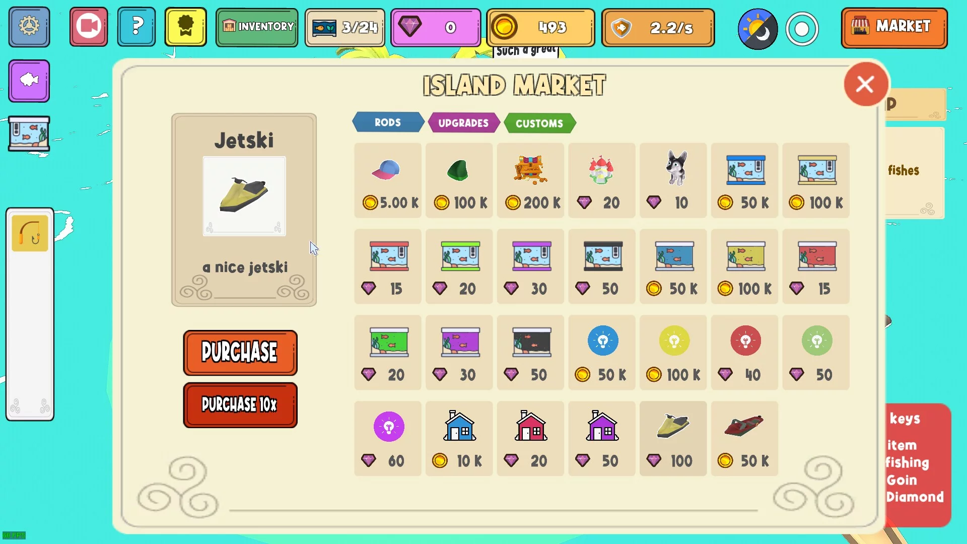 Изображение игры: Cozy Island Idle