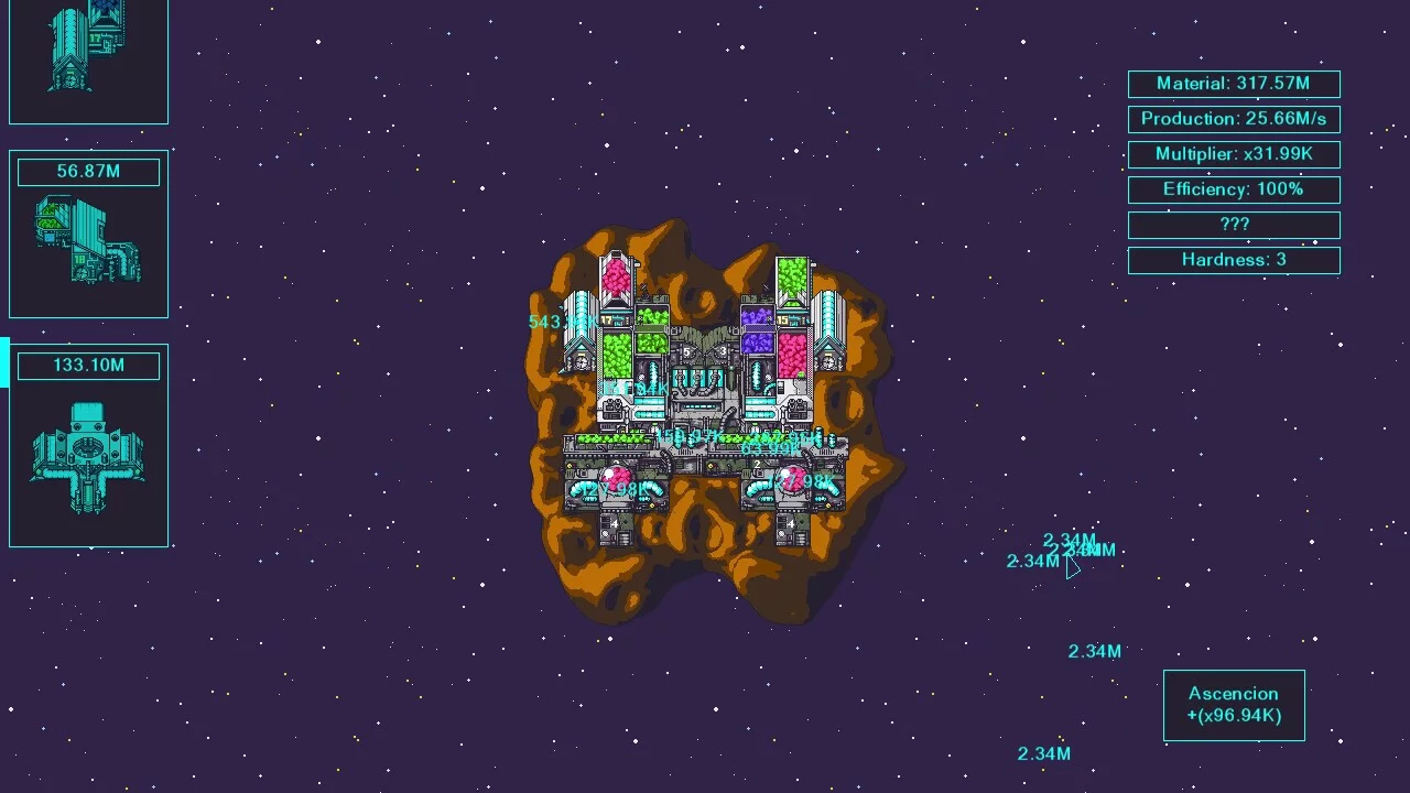 Изображение игры: Asteroid Core