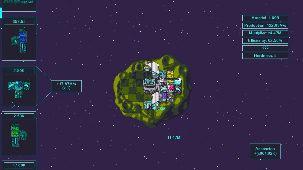 Изображение игры: Asteroid Core