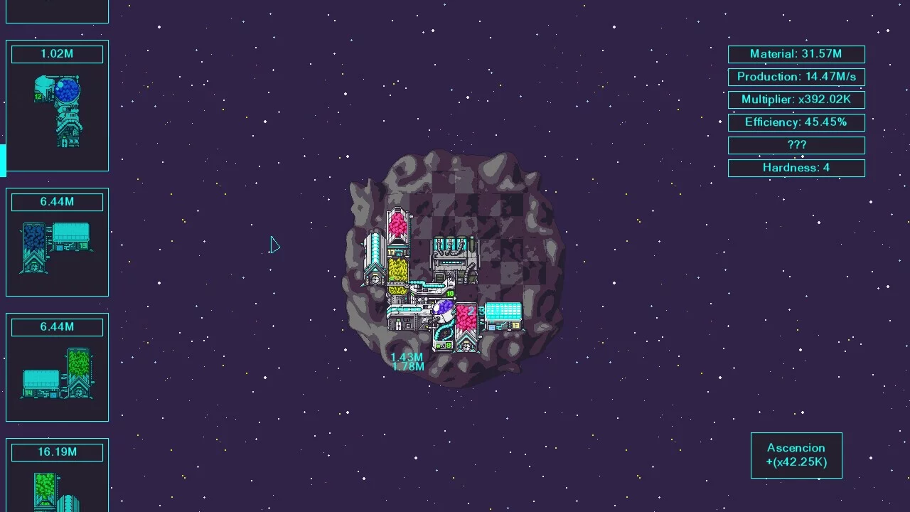 Изображение игры: Asteroid Core