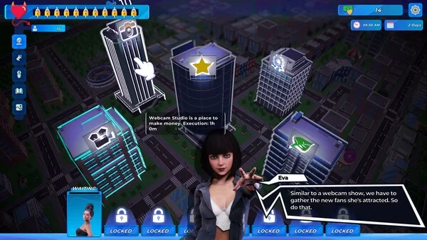 Изображение игры: WebCum Empire Tycoon