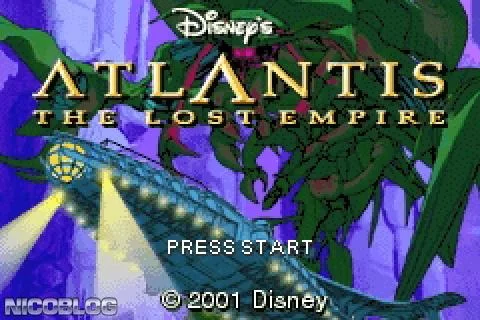 Изображение игры: Disney's Atlantis: The Lost Empire