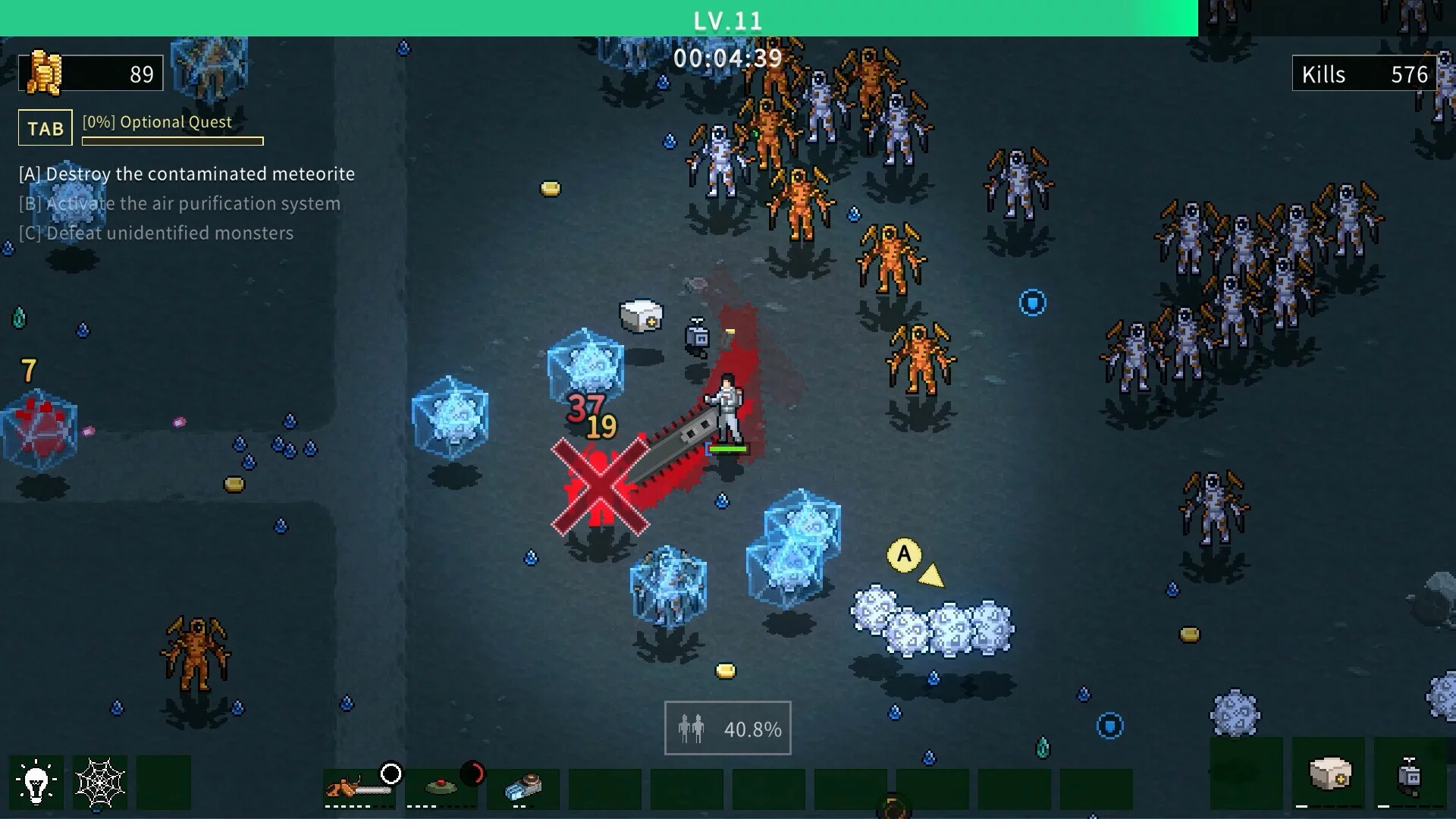 Изображение игры: Alien Slayers