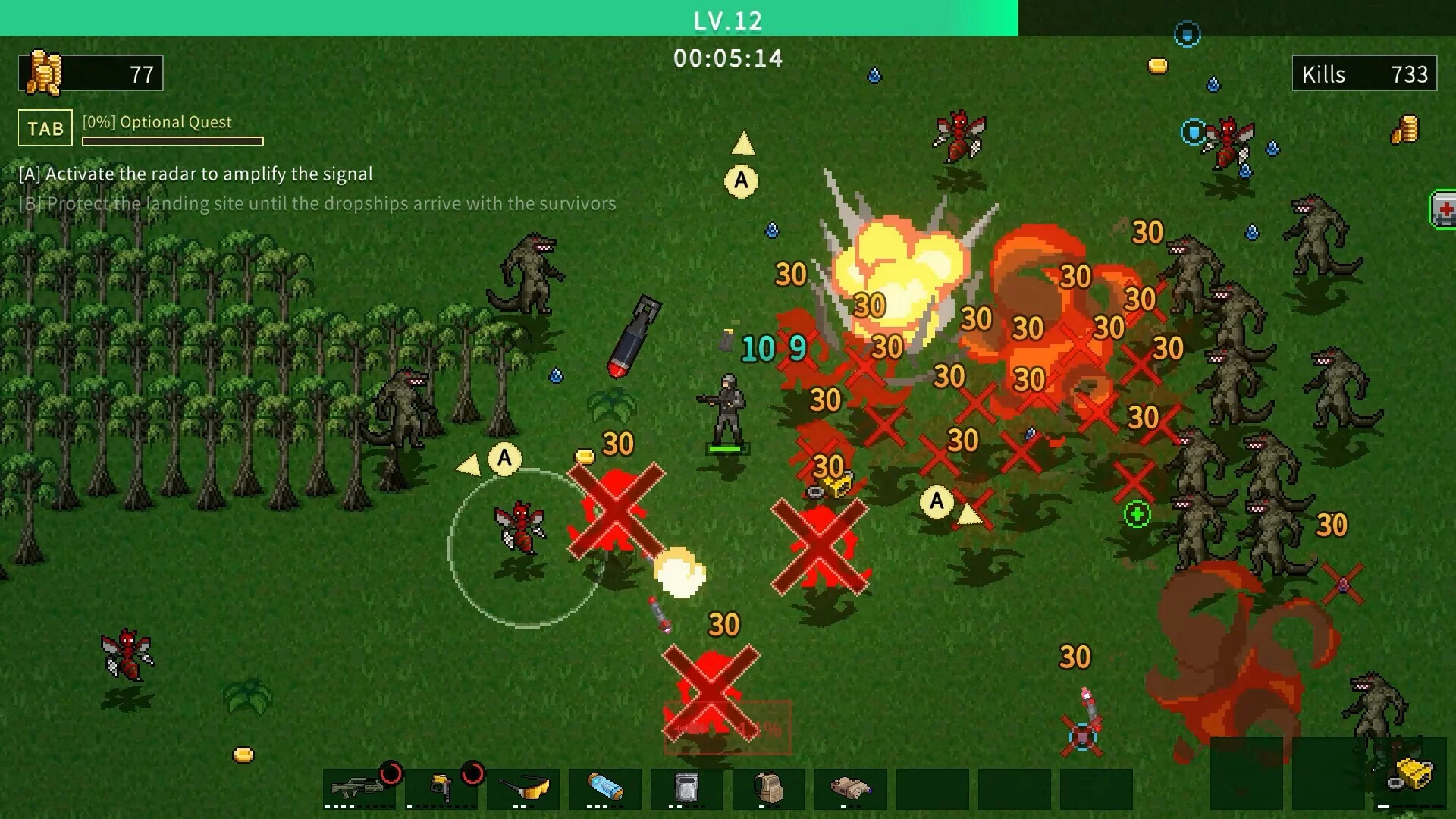 Изображение игры: Alien Slayers