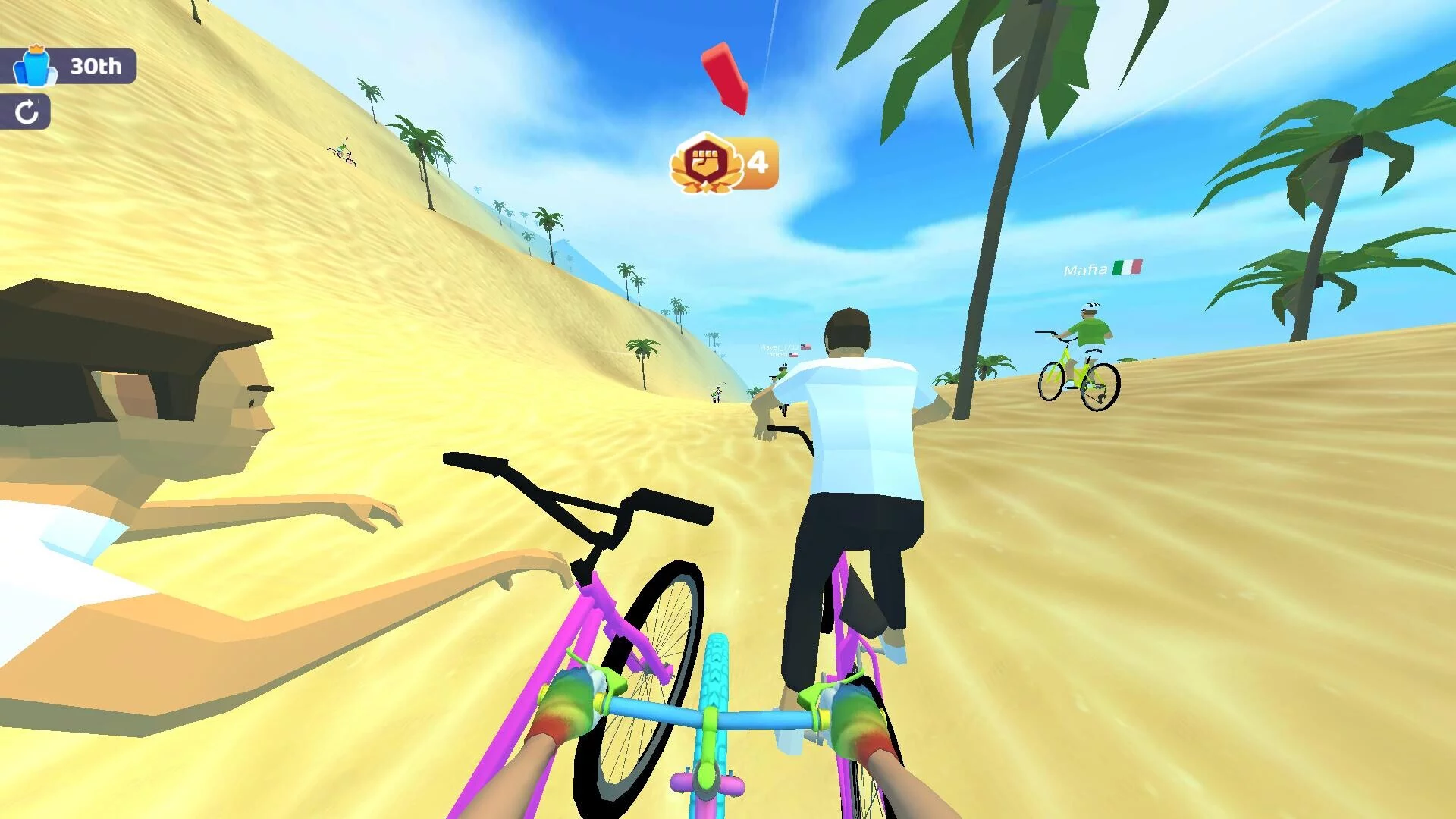 Изображение игры: BIKE RIDE 3D
