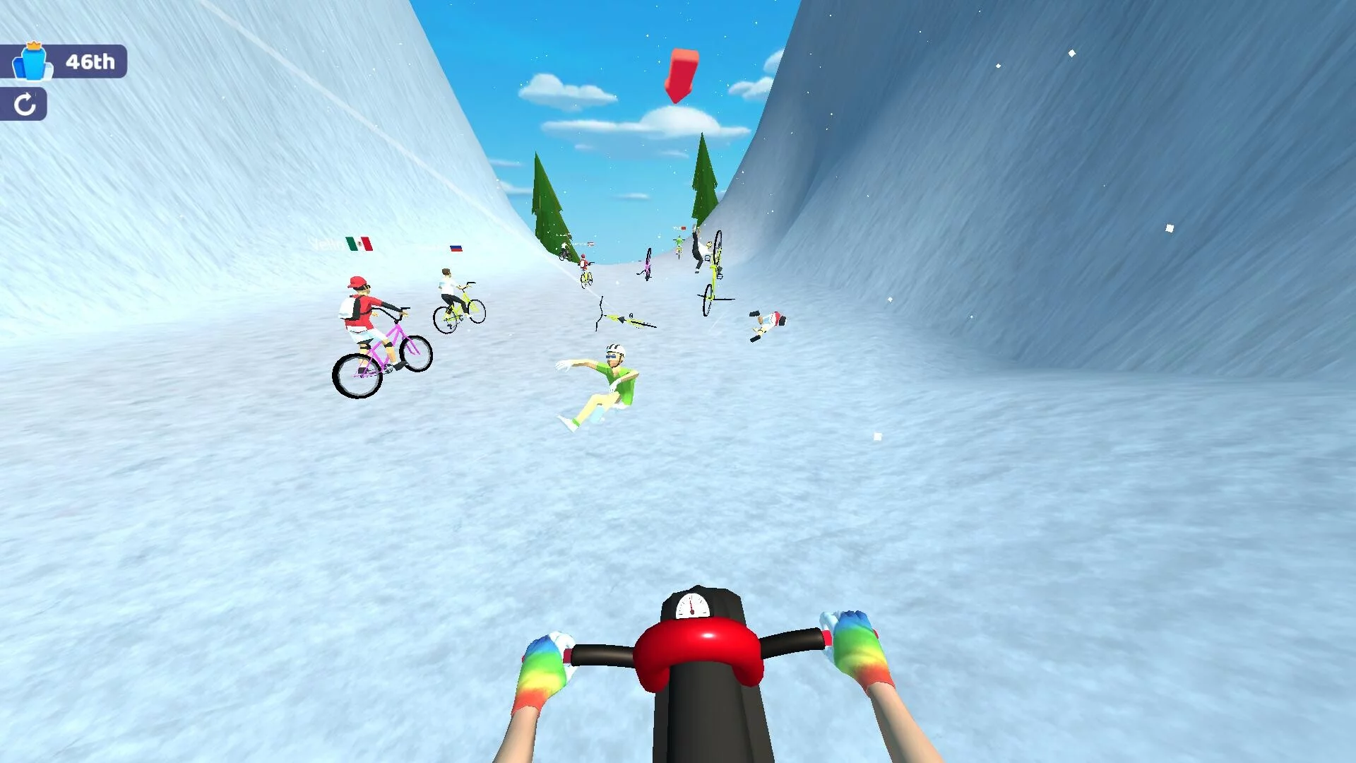 Изображение игры: BIKE RIDE 3D