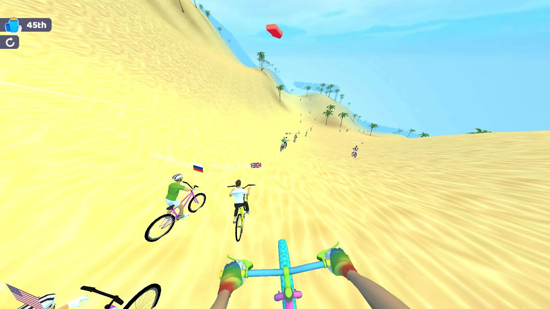 Изображение игры: BIKE RIDE 3D