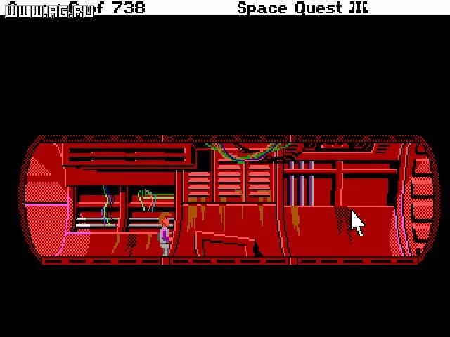 Изображение игры: Space Quest 3: The Pirates of Pestulon