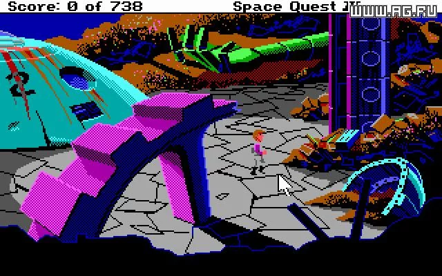 Изображение игры: Space Quest 3: The Pirates of Pestulon