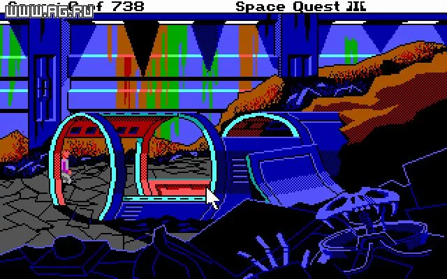 Изображение игры: Space Quest 3: The Pirates of Pestulon