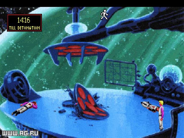 Изображение игры: Space Quest 1: Roger Wilco in the Sarien Encounter