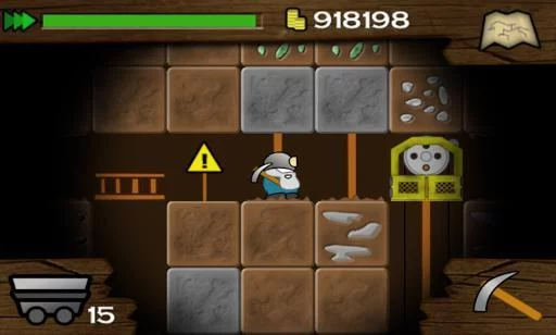 Изображение игры: Gem Miner: Dig Deeper