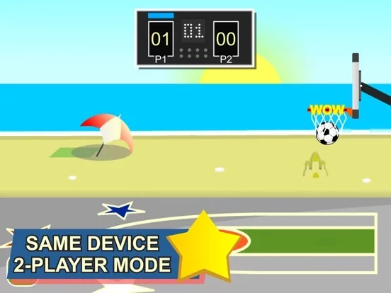 Изображение игры: Swipe Shootout: Basketball Fun