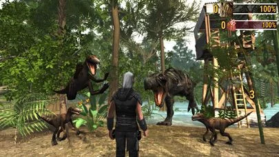 Изображение игры: Dinosaur Assassin