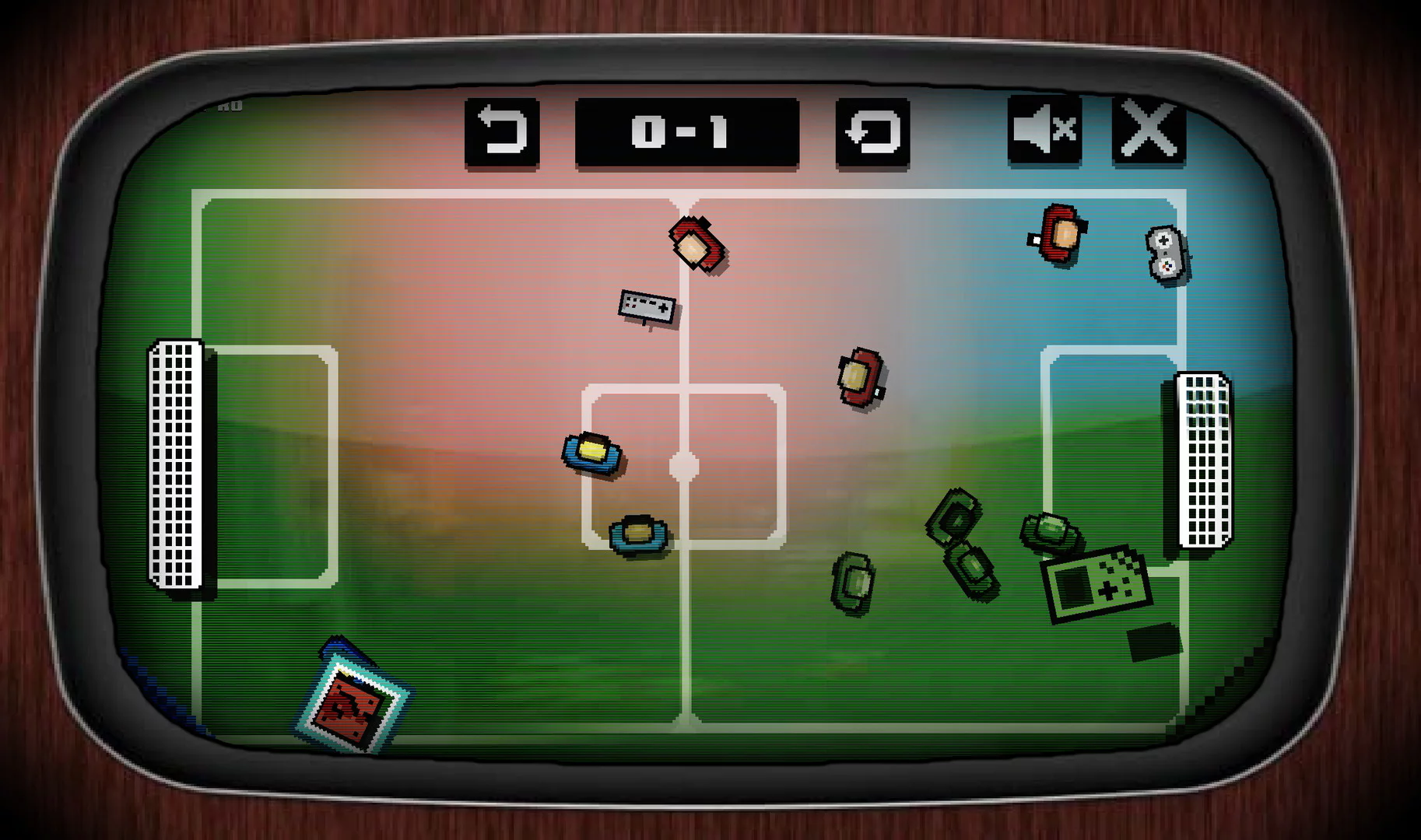 Изображение игры: Socxel | Pixel Soccer