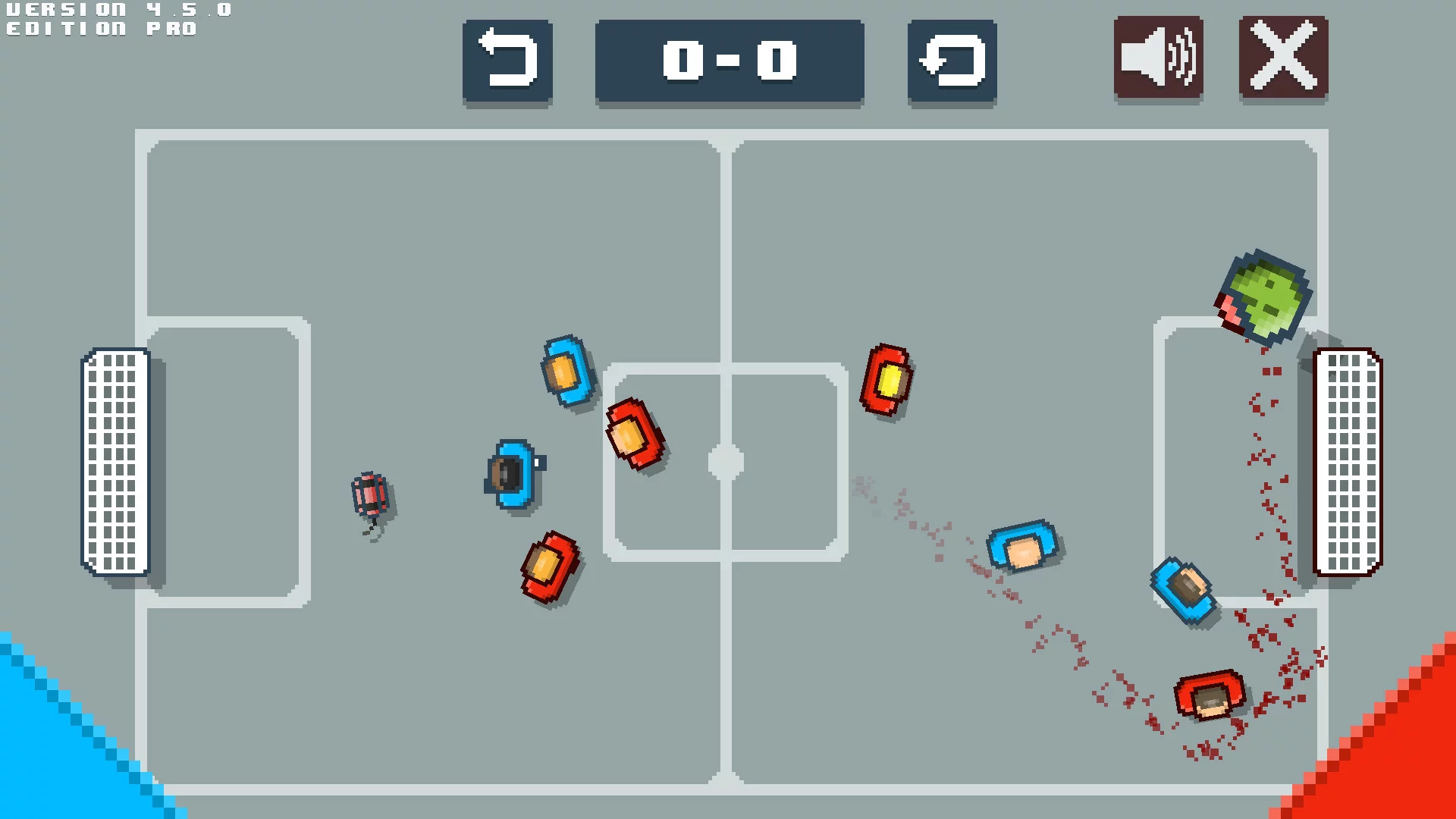 Изображение игры: Socxel | Pixel Soccer