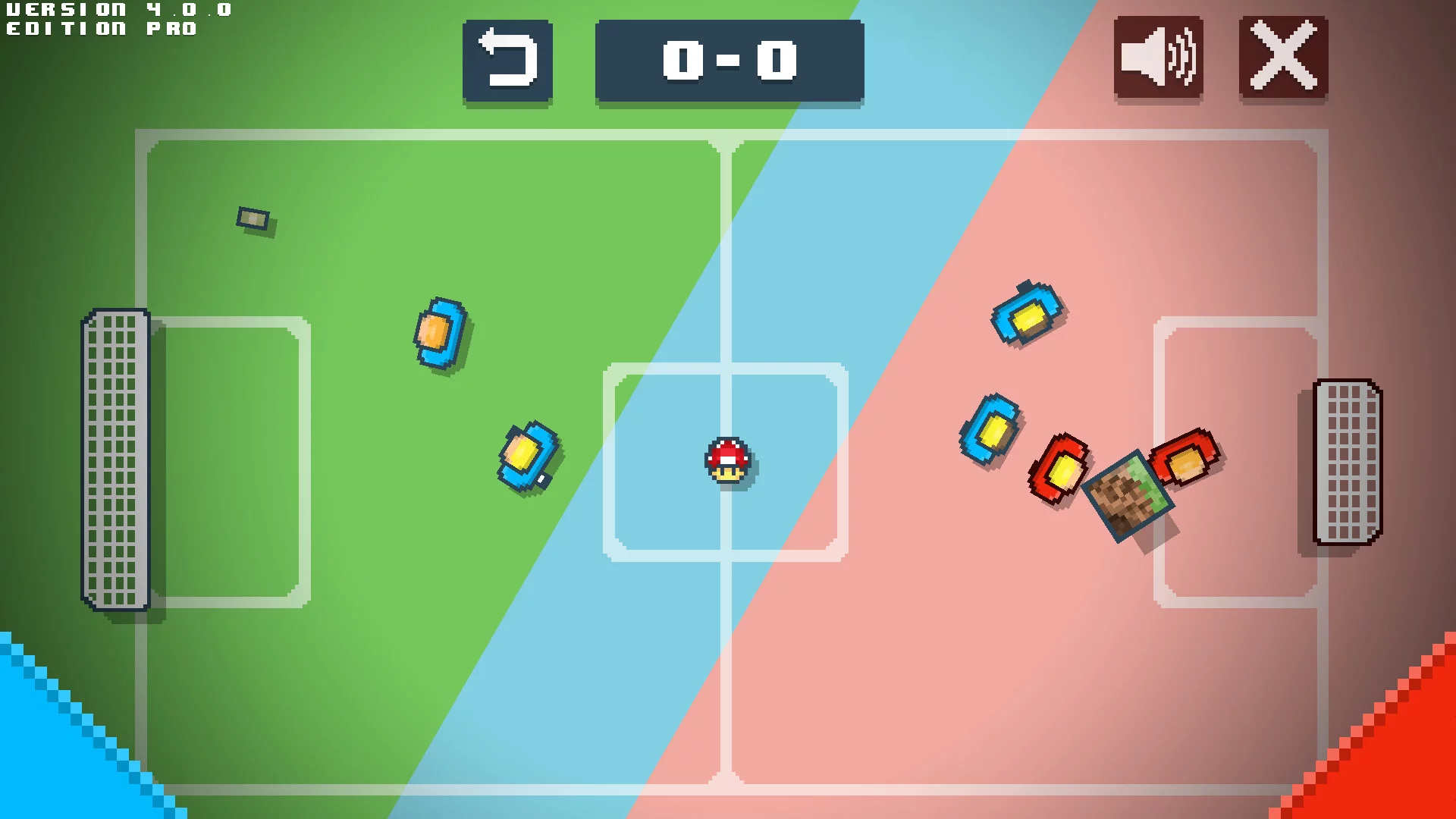 Изображение игры: Socxel | Pixel Soccer