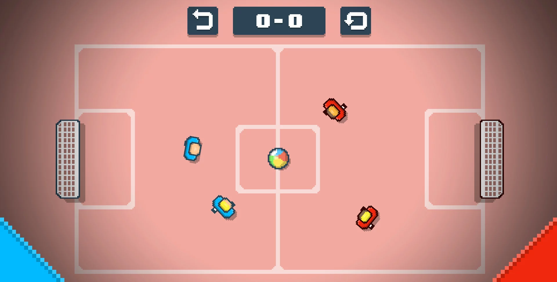 Изображение игры: Socxel | Pixel Soccer