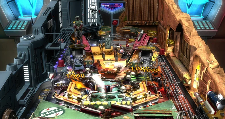 Изображение игры: Star Wars Pinball