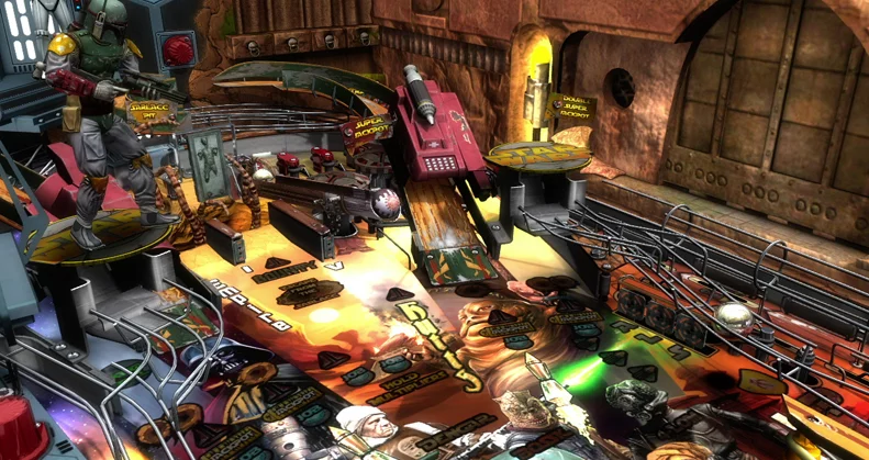 Изображение игры: Star Wars Pinball