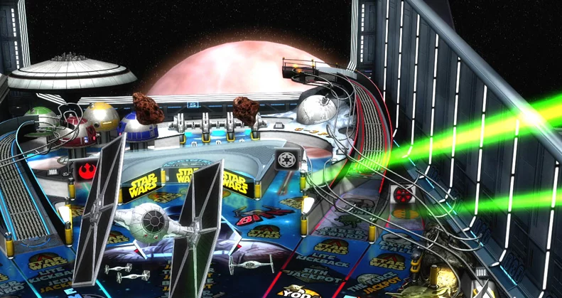Изображение игры: Star Wars Pinball