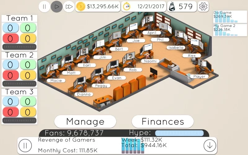 Изображение игры: Game Studio Tycoon 2: Next Gen Developer