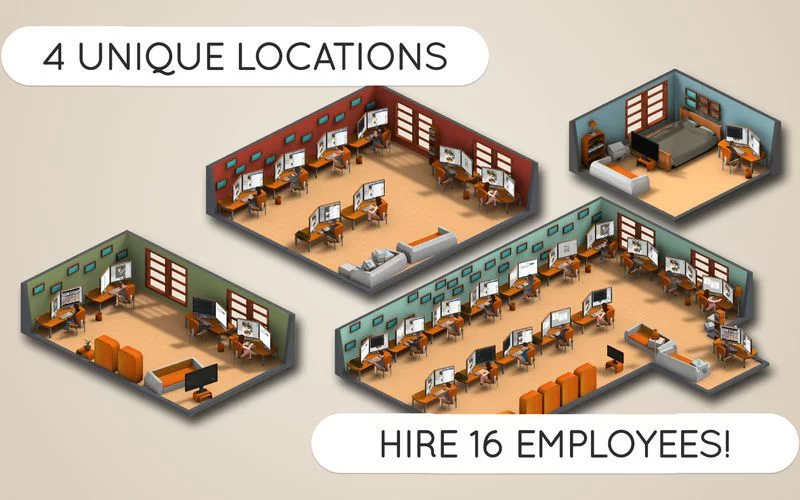 Изображение игры: Game Studio Tycoon 2: Next Gen Developer
