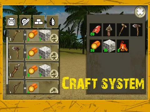 Изображение игры: Survival Island 2: Dinosaur Hunter FREE