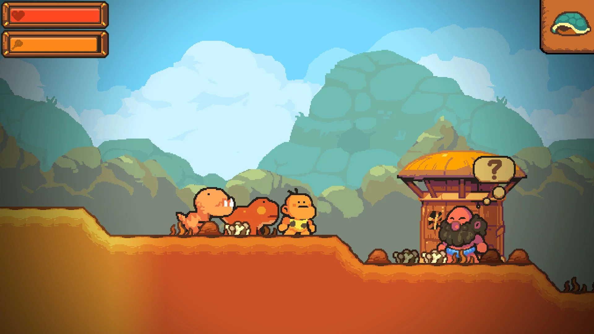 Изображение игры: StoneBack | Prehistory