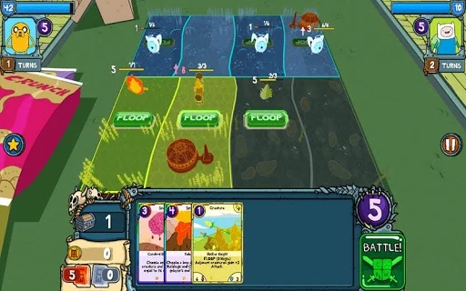 Изображение игры: Card Wars - Adventure Time