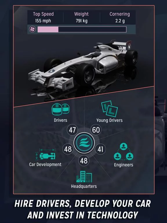 Изображение игры: Motorsport Manager Mobile
