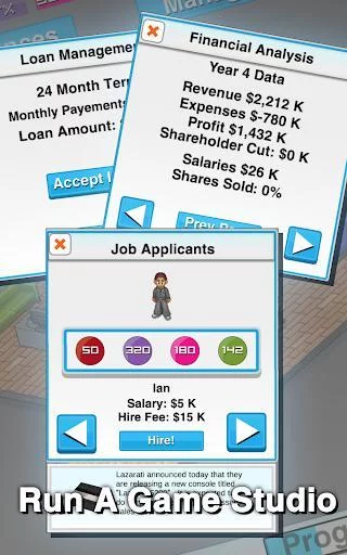 Изображение игры: Game Studio Tycoon