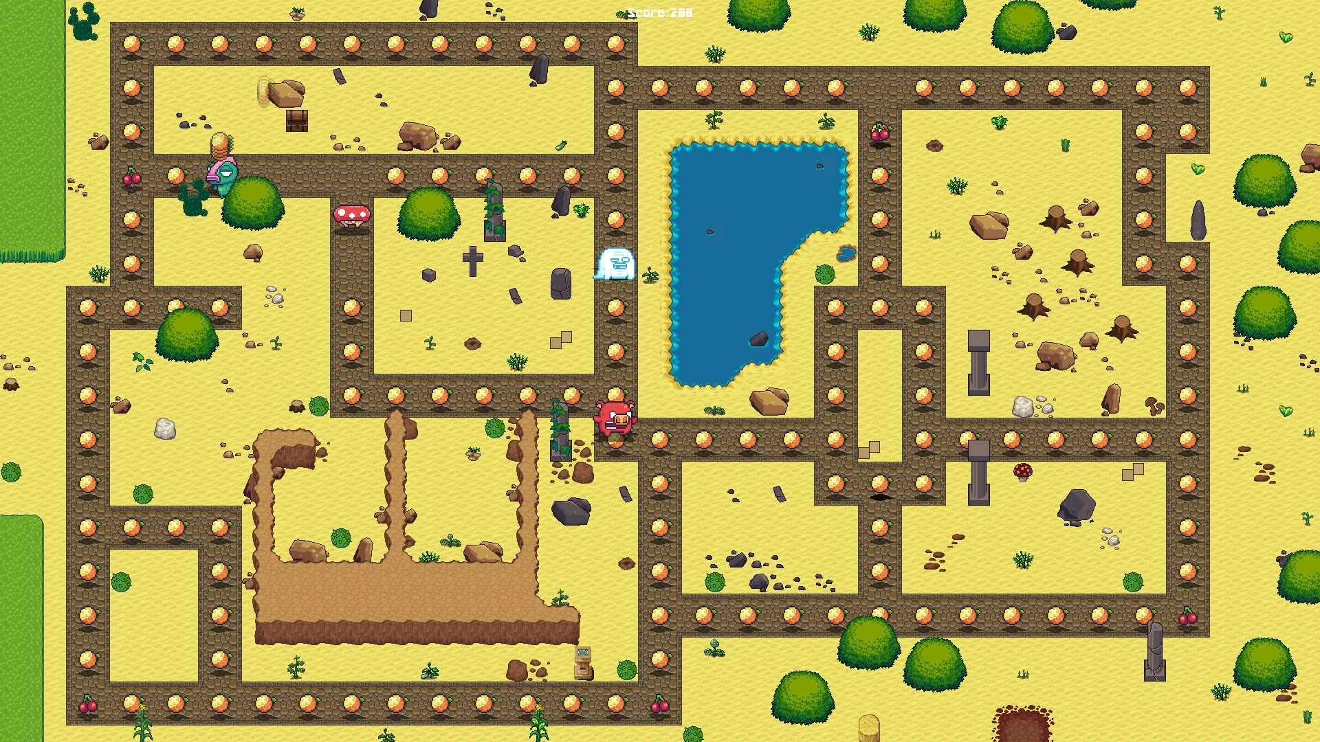 Изображение игры: Dense forest