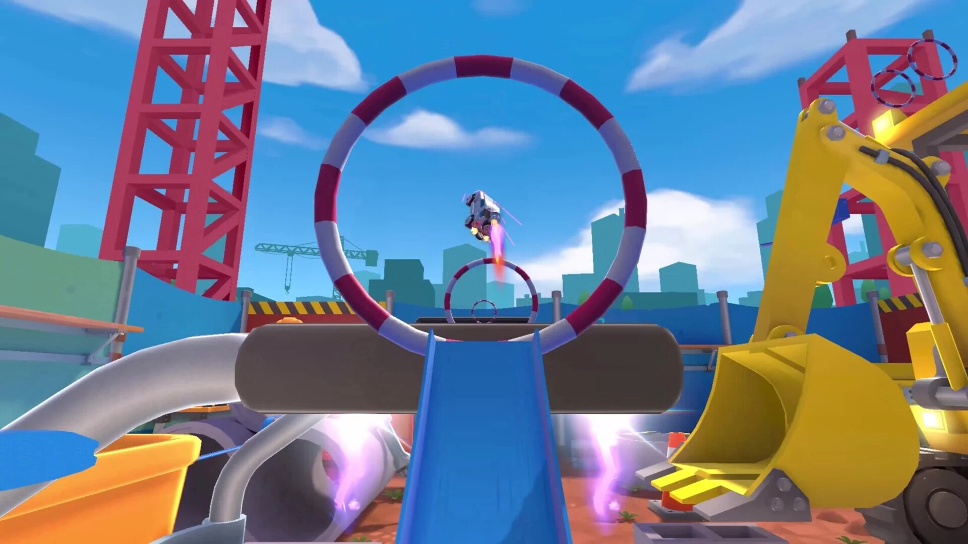 Изображение игры: Micro Machines: Mini Challenge Mayhem