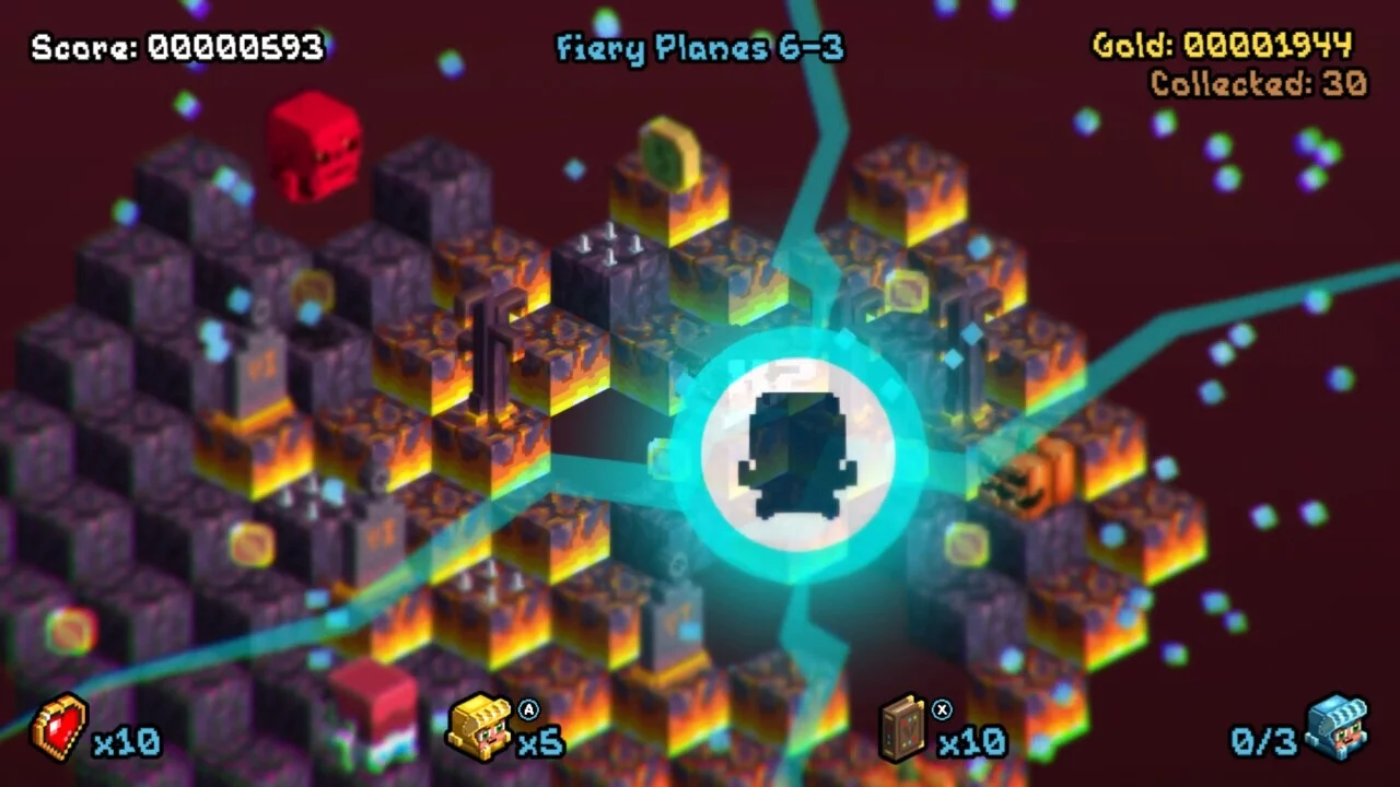 Изображение игры: Knights of the Rogue Dungeon