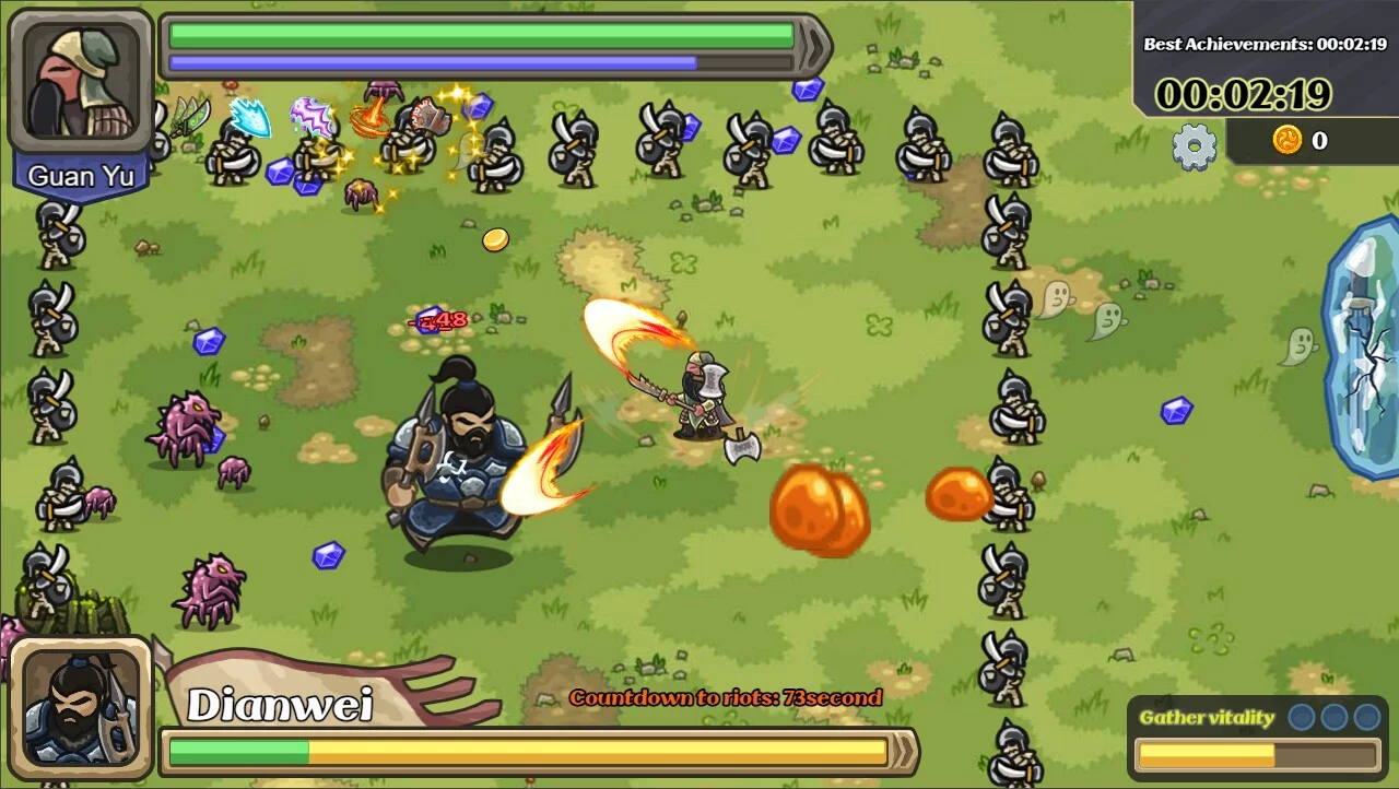 Изображение игры: 真三国割草 DynastyKick