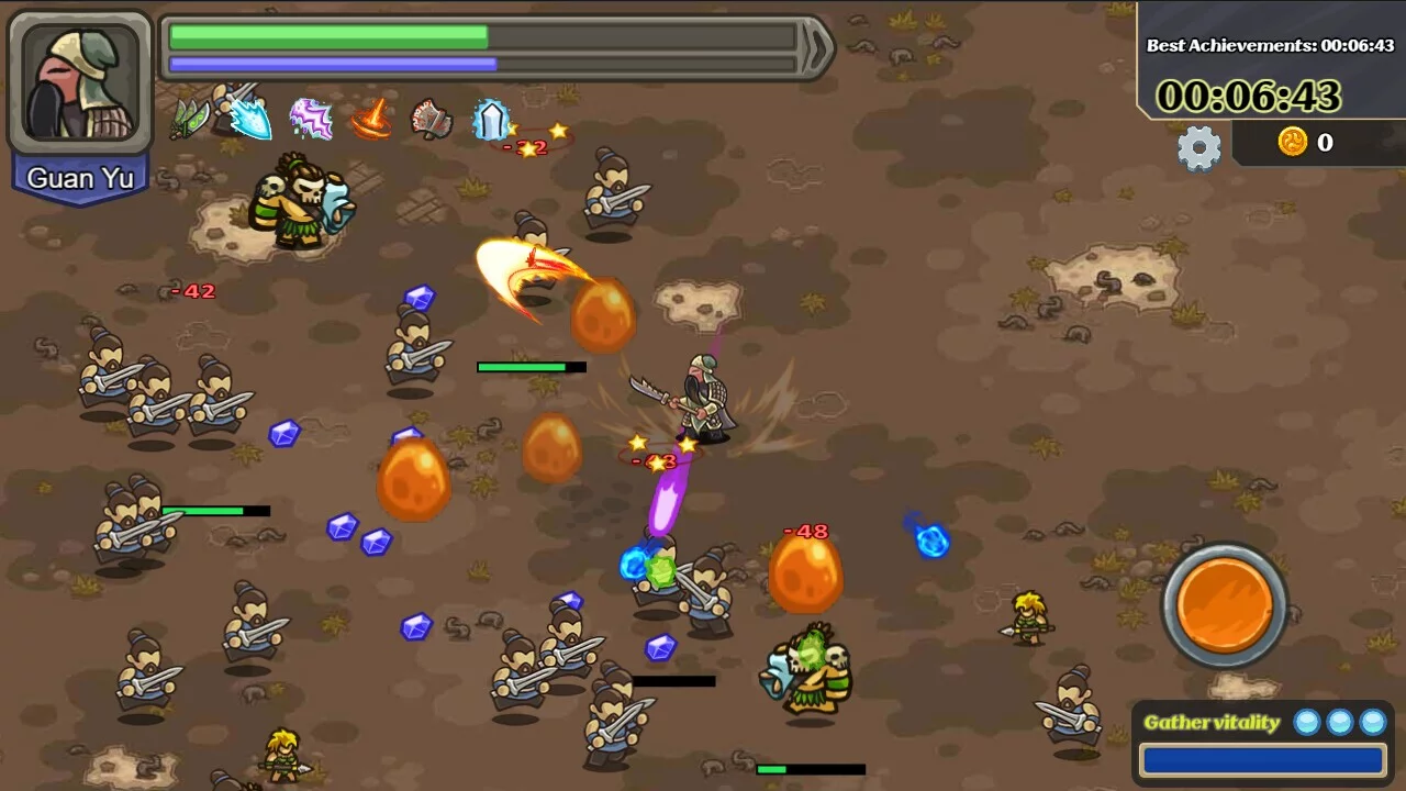 Изображение игры: 真三国割草 DynastyKick