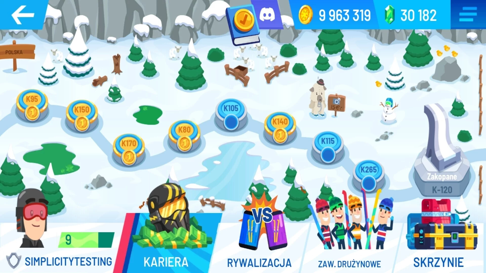 Изображение игры: Ski Jump Challenge 2024