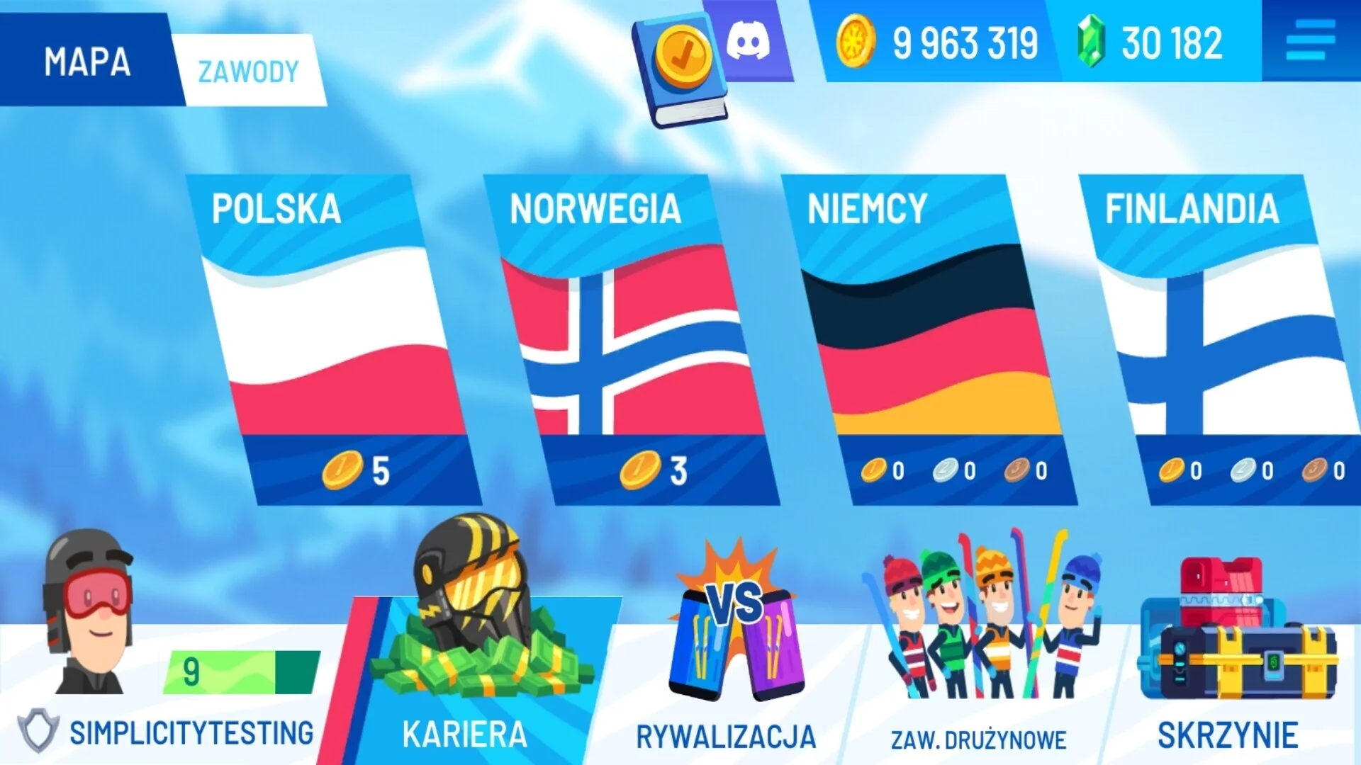 Изображение игры: Ski Jump Challenge 2024
