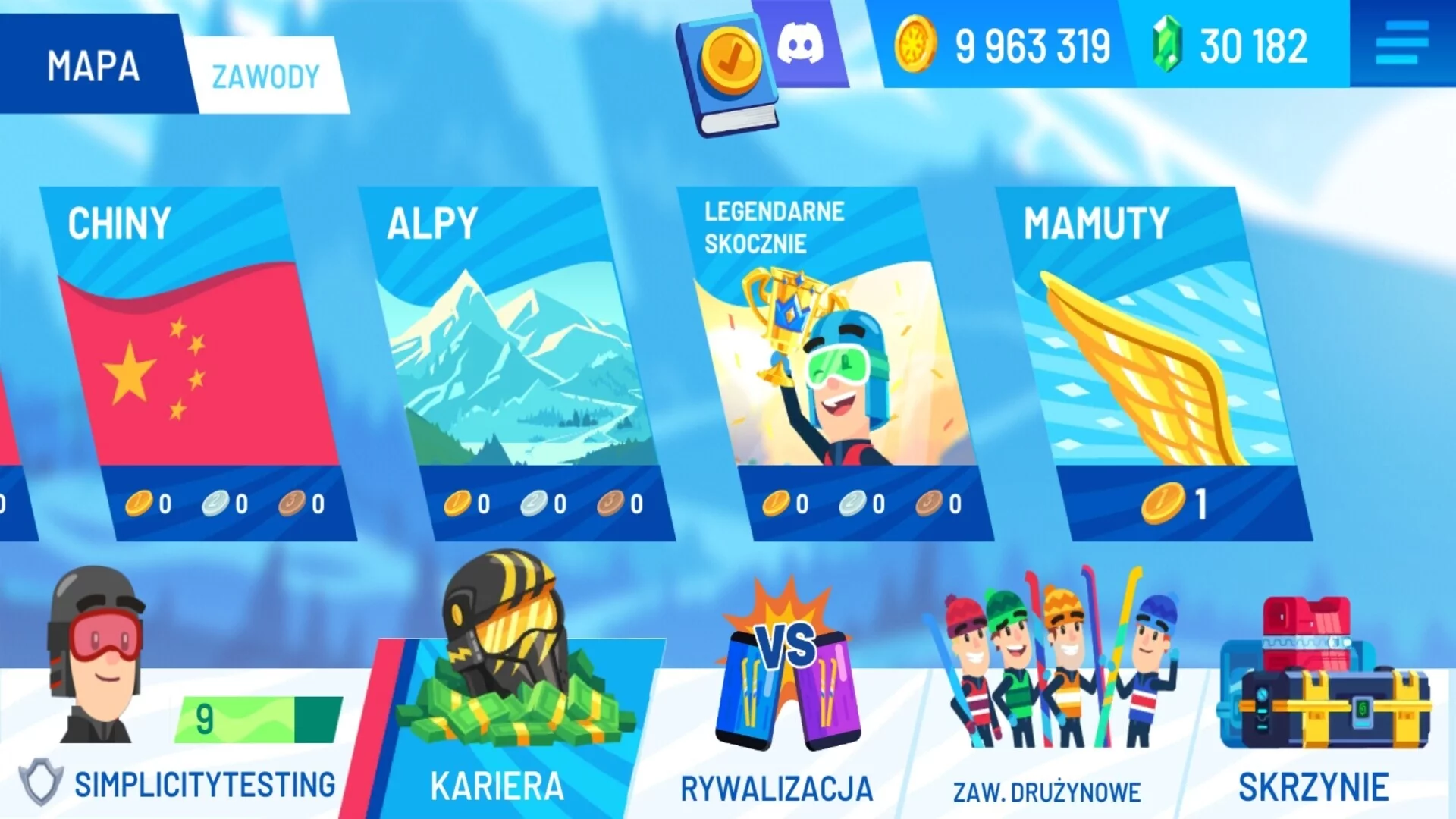 Изображение игры: Ski Jump Challenge 2024