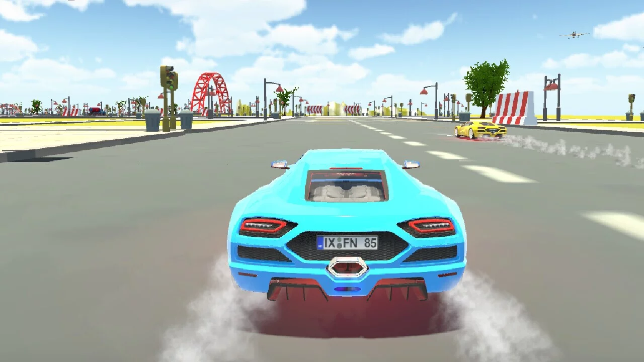 Изображение игры: Fire Racing