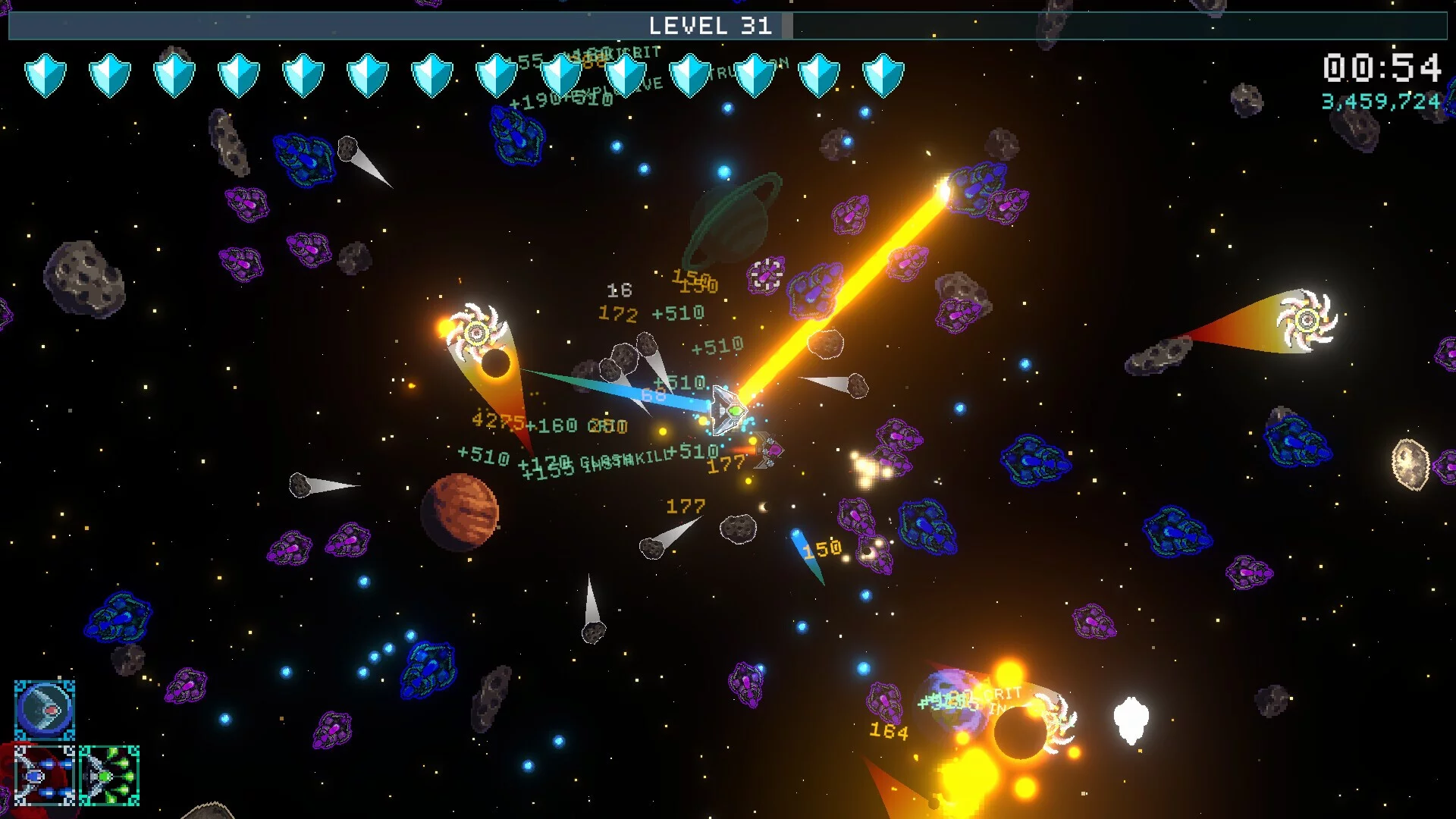 Изображение игры: Cosmic Carnage: Prologue