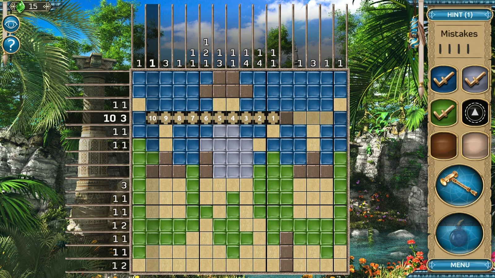 Изображение игры: DayDream Mosaics