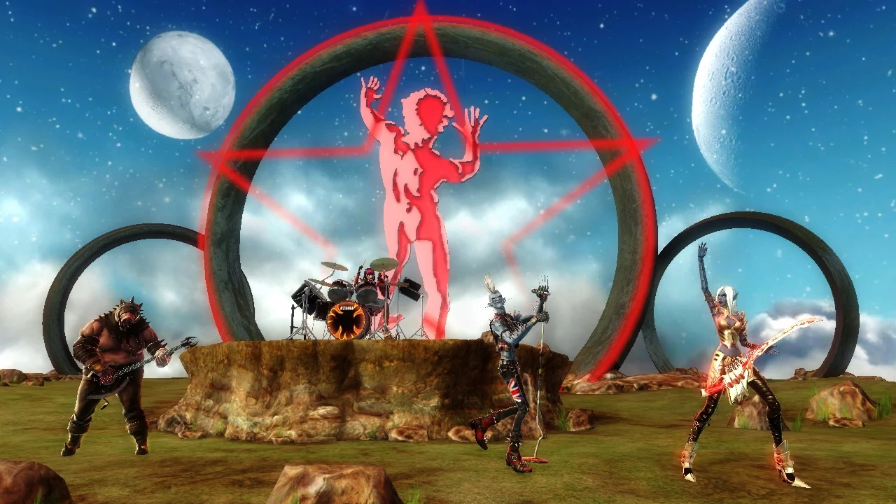 Изображение игры: Guitar Hero: Warriors of Rock