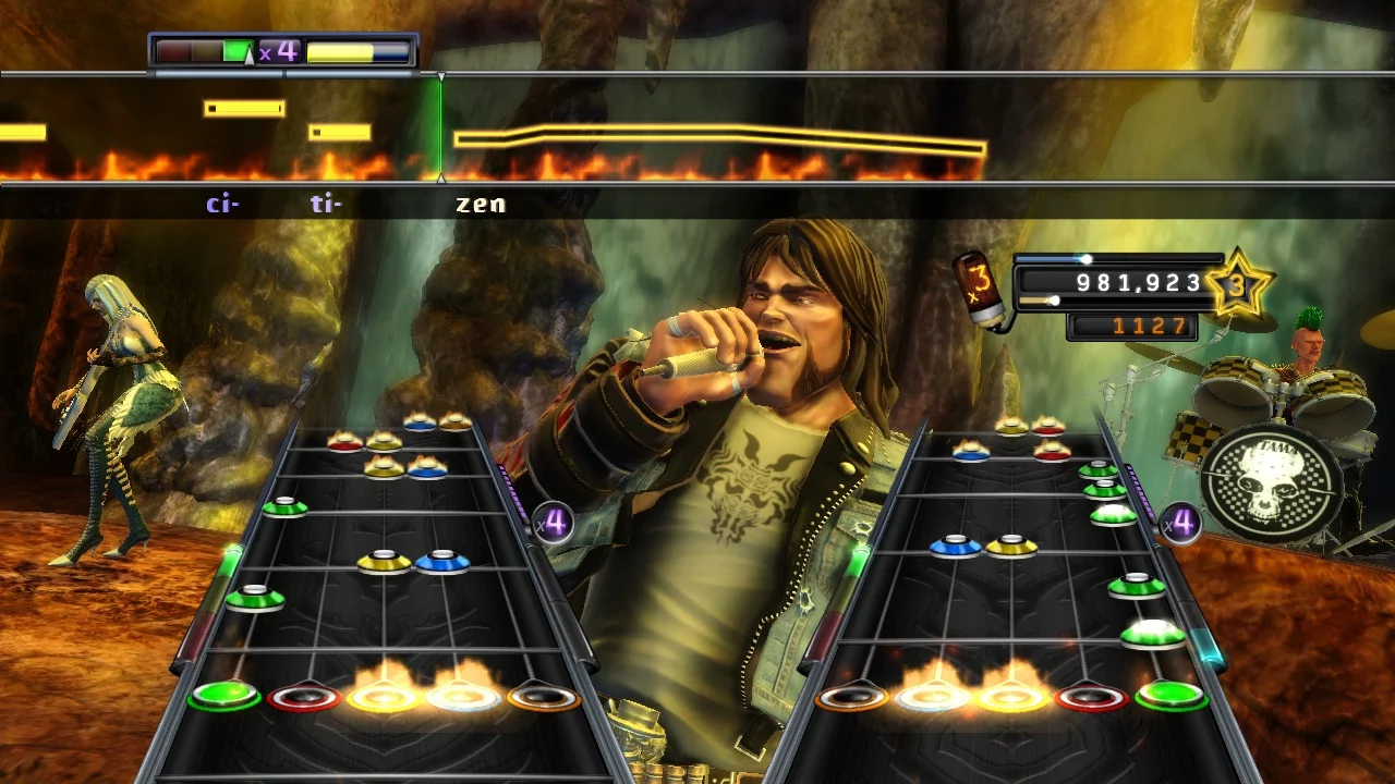 Изображение игры: Guitar Hero: Warriors of Rock