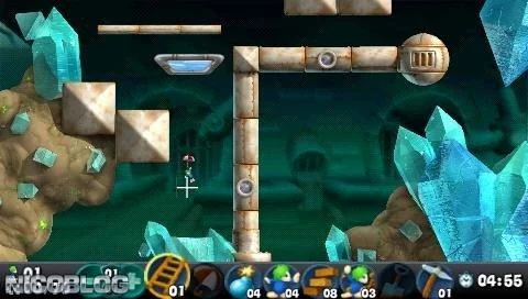 Изображение игры: Lemmings (PSP)
