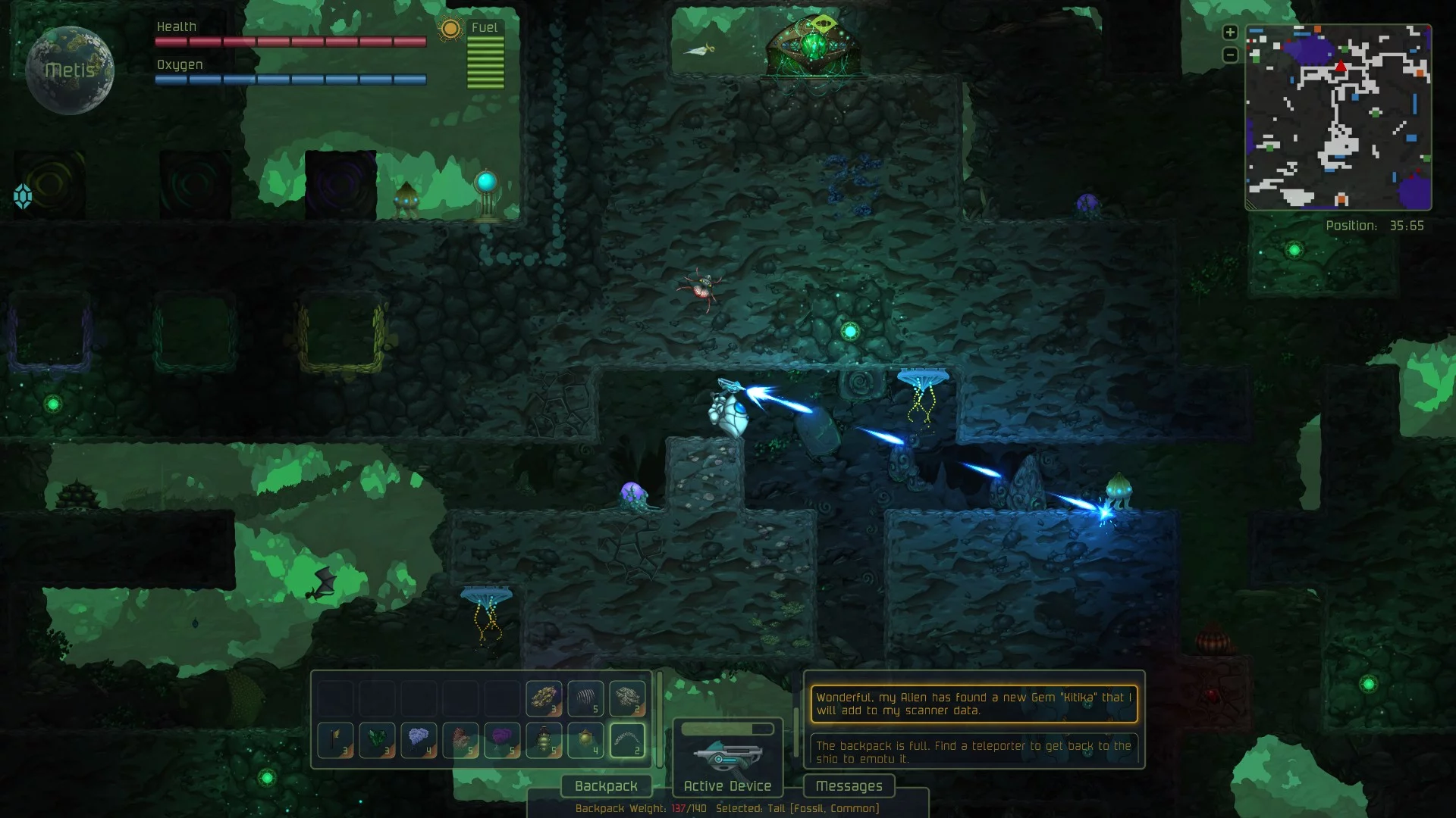 Изображение игры: Something Ate My Alien